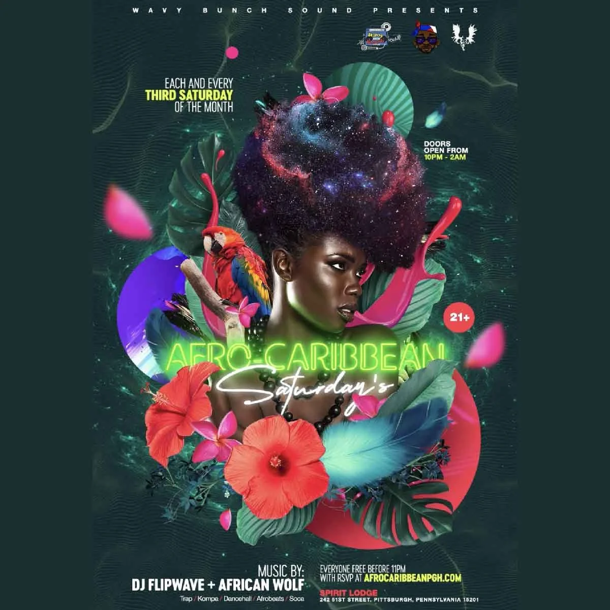 Afro-Caribbean Saturdays — Spirit